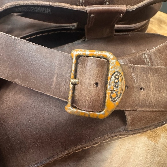 Chaco Wayferer leather sandals in Otter Size 10 - Picture 6 of 6